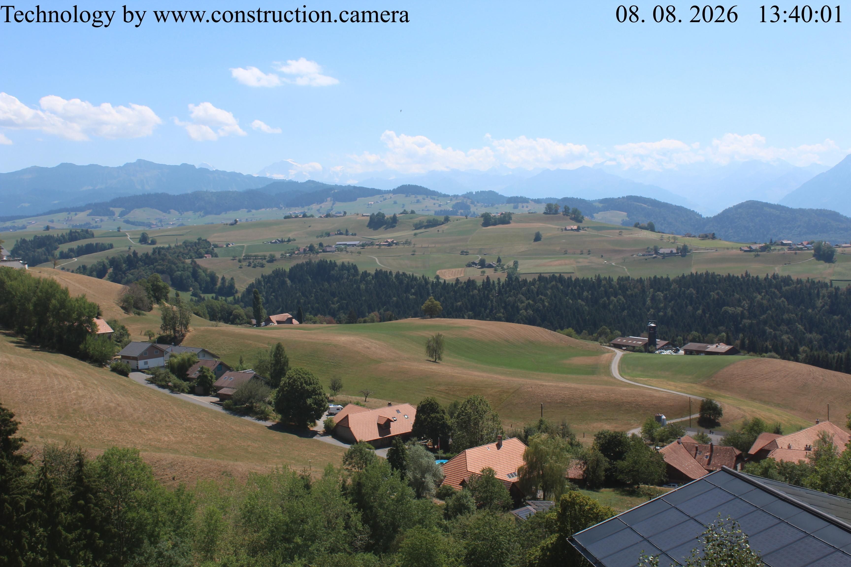 Oberdiessbach › Süden: Thunersee - Blüemlisalphorn