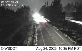 Traffic Cam Poulsbo › South: SR 3 at MP 54: Equestrian Dr Looking South