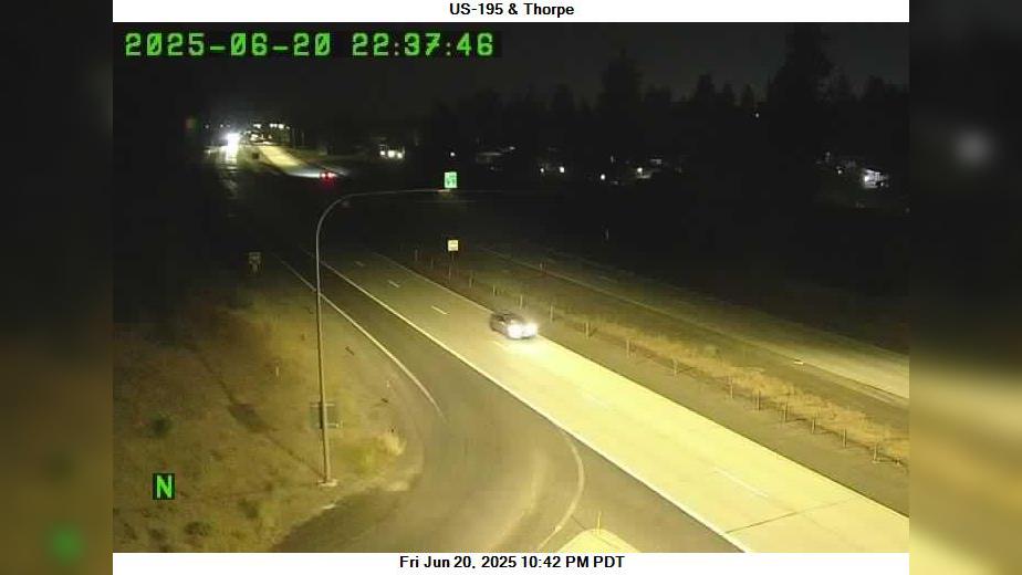 Traffic Cam Comstock: US 195 at MP 94.9: Thorpe Rd