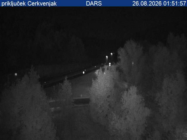 Traffic Cam Brengova: A5, Maribor - Pince, priključek Cerkvenjak