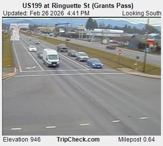Traffic Cam Grants Pass: US199 at Ringuette St