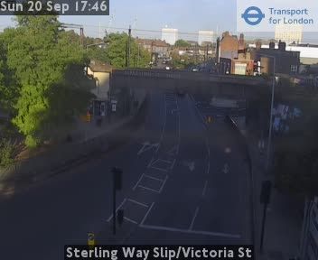 Traffic Cam London Borough of Haringey: Sterling Way Slip/Victoria St