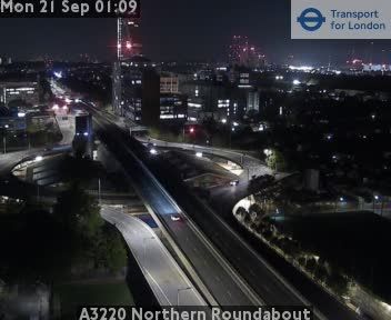 Traffic Cam Acton: A3220 Northern Roundabout