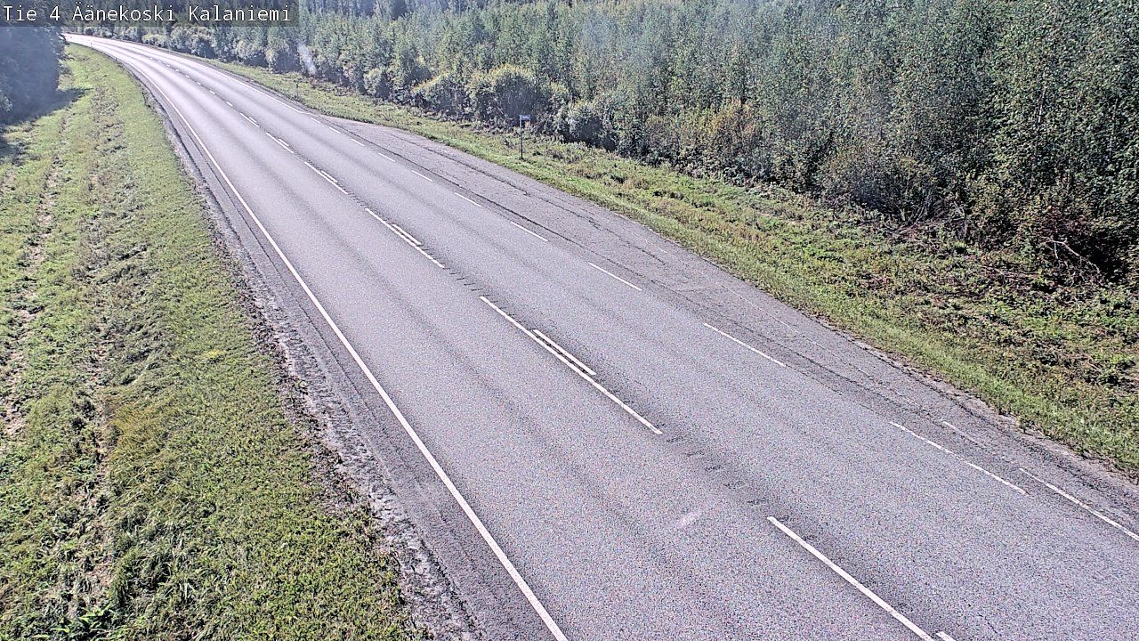 Traffic Cam Aanekoski: Tie 4 Äänekoski, Kalaniemi - Jyväskylään