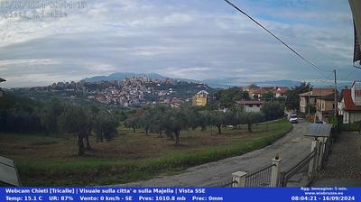 immagine della webcam nei dintorni di Crecchio: webcam Chieti