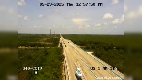 Traffic Cam Miami-Dade County: US-1 at Mile Marker 116