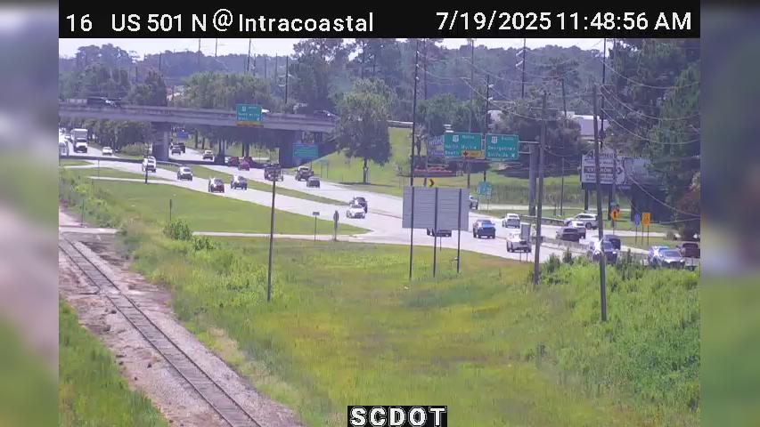 Traffic Cam Bridgeport: US 501 N @ Intracoastal Waterway