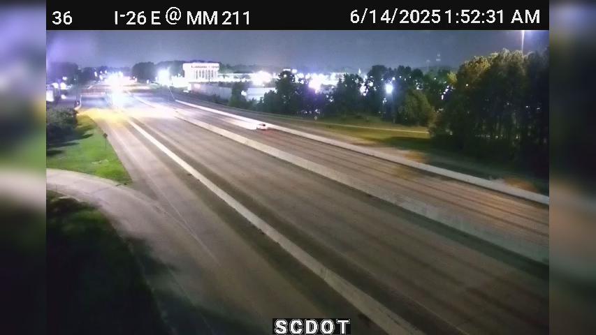 Traffic Cam North Charleston: I-26 E @ MM 211