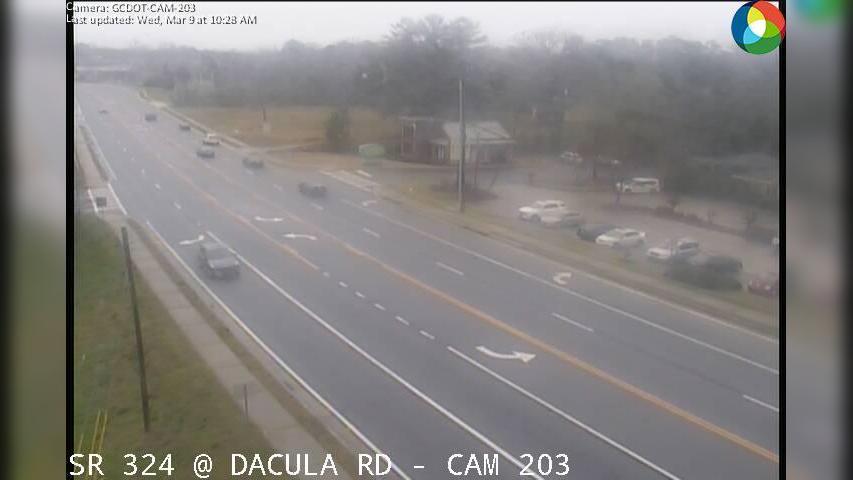 Traffic Cam Woodland Springs: GCDOT-CAM-