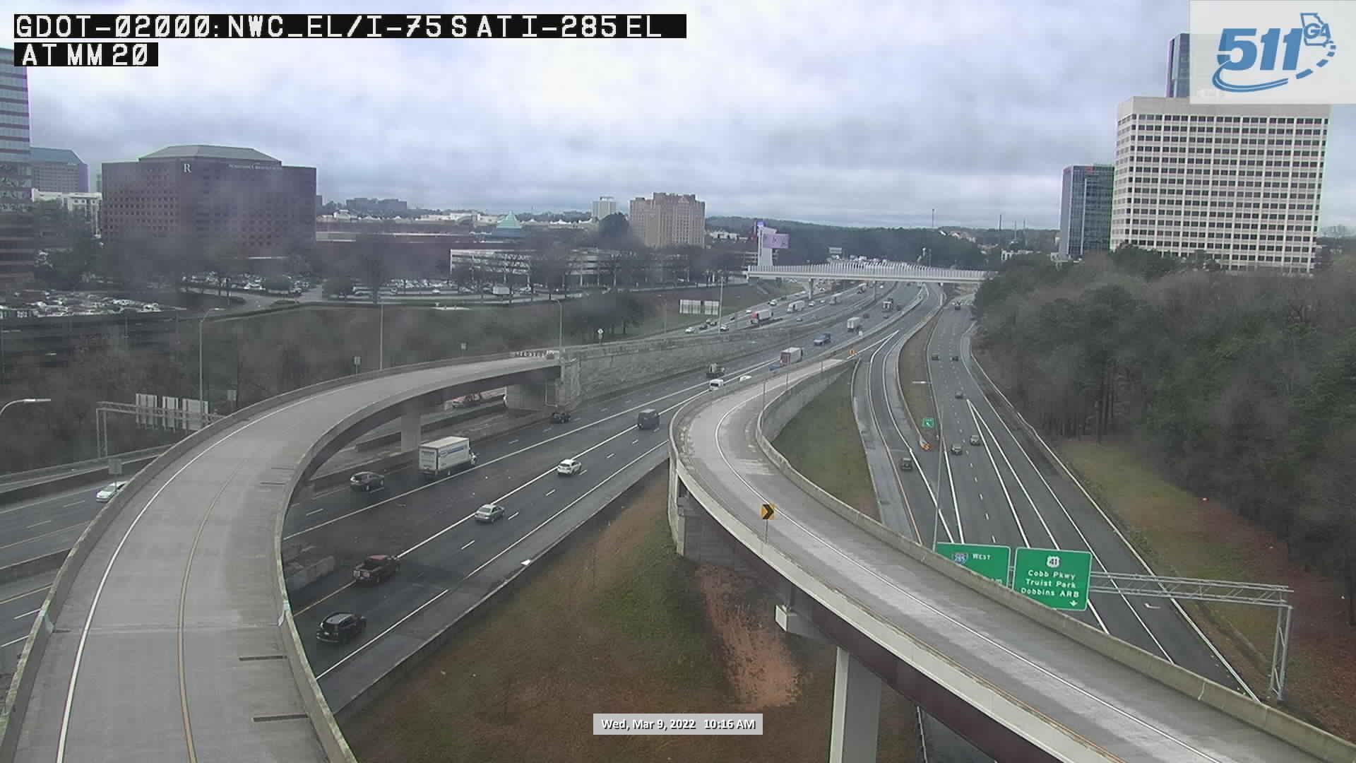 Traffic Cam Vinings: GDOT-CAM-