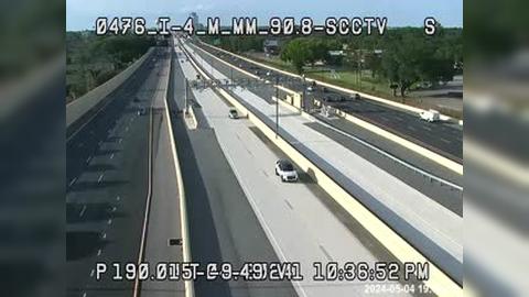 Traffic Cam Altamonte Springs: I-4 @ MM 90.8-SECURITY M