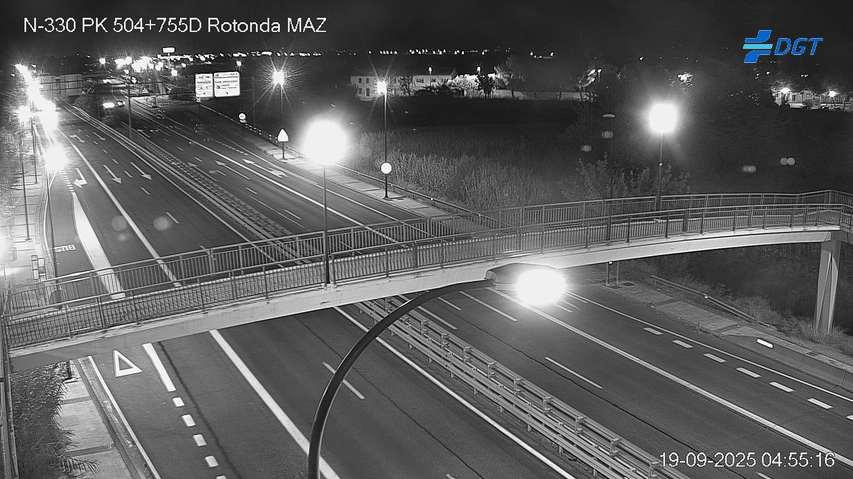 Traffic Cam Zaragoza: Parque Goya - N-330