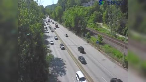 Traffic Cam Lower Merion Township: I-76 WEST OF EXIT 338