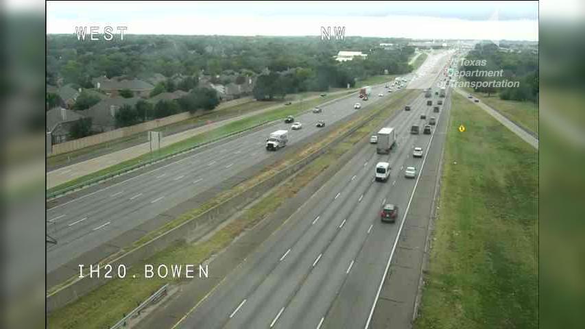 Traffic Cam Arlington › East: I-20 @ Bowen