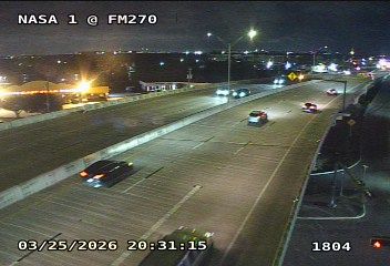 Traffic Cam Webster › East: NASA 1 @ FM270