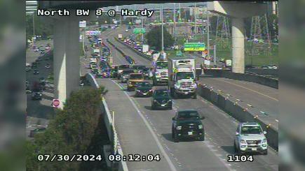 Traffic Cam North Houston District › West: North BW 8 @ Hardy