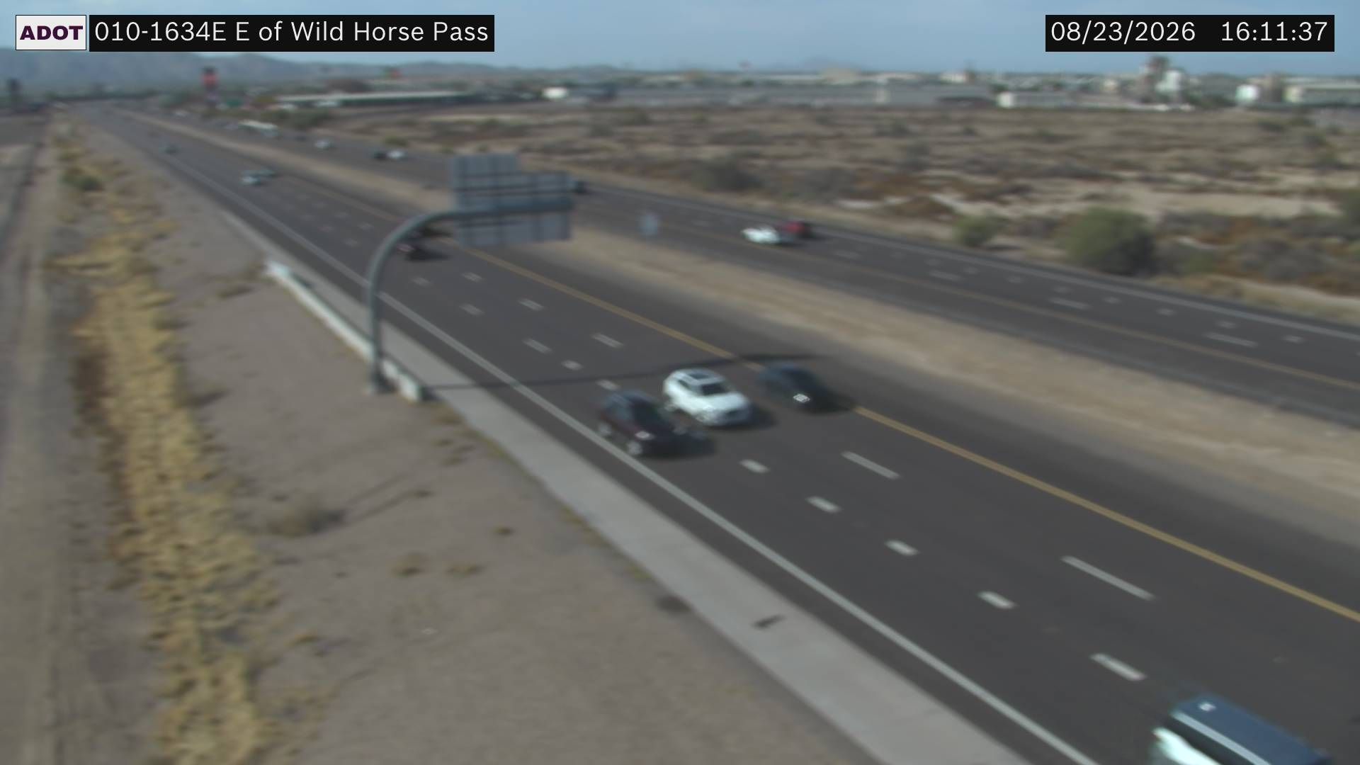 Traffic Cam Sun Lakes › East: I-10 EB 179.33 @Sacaton