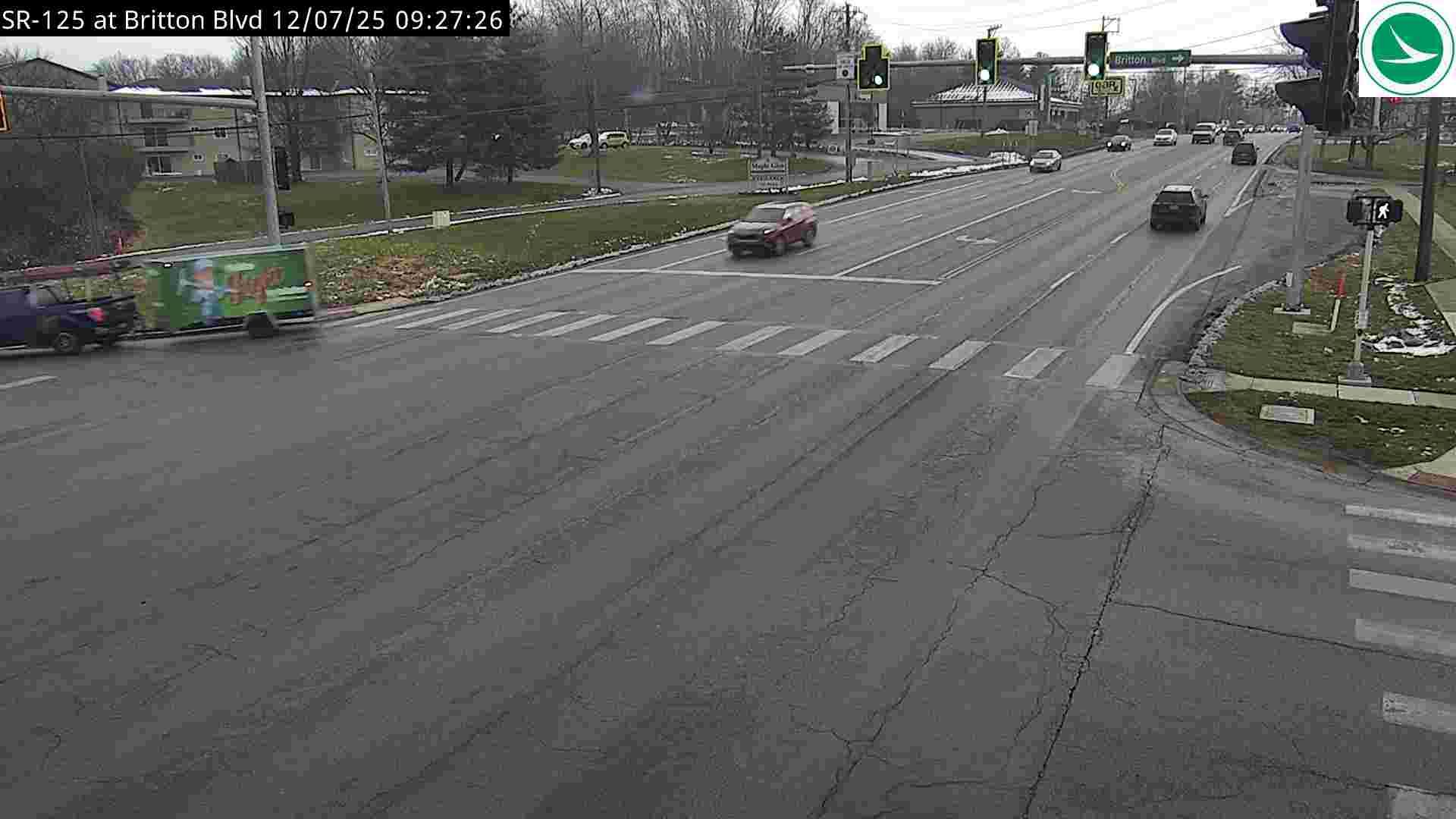 Traffic Cam Withamsville: SR-125 at Britton Blvd