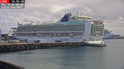 Arrecife Huidige Webcam Image Arrecife Huidige Webcam Image