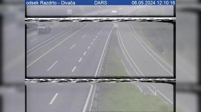 Avtocesta Ljubljana - Koper, priključek Razdrto