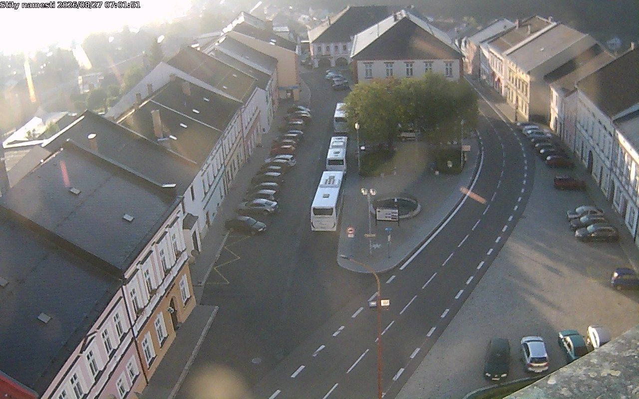 Traffic Cam Stity: Náměstí ve Štítech