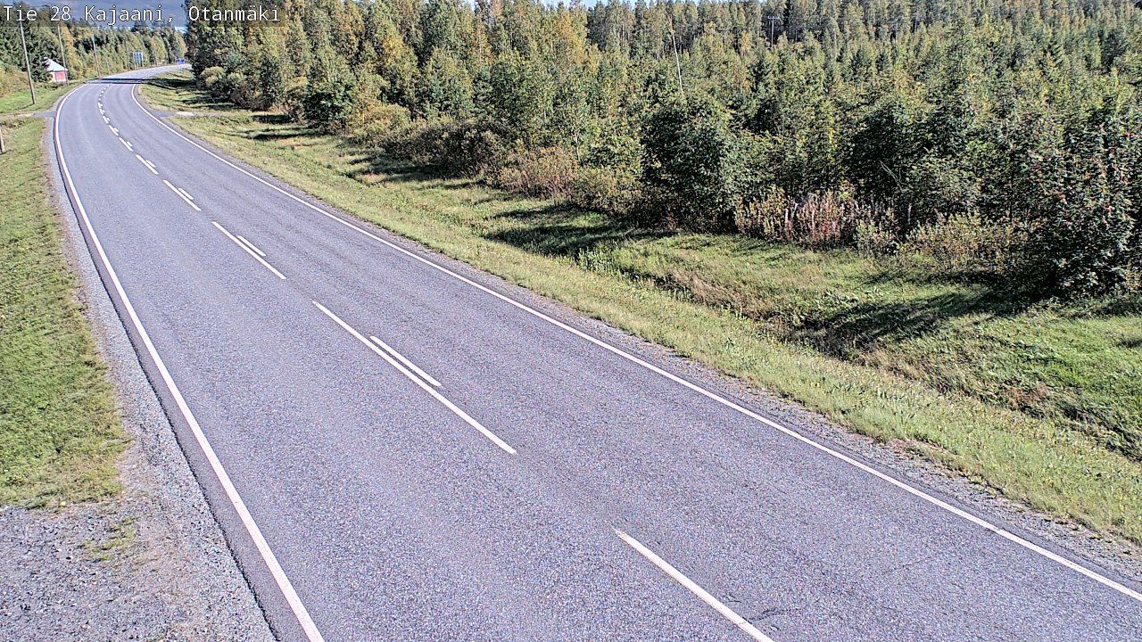 Traffic Cam Kajaani: Tie - Otanmäki - Kajaaniin