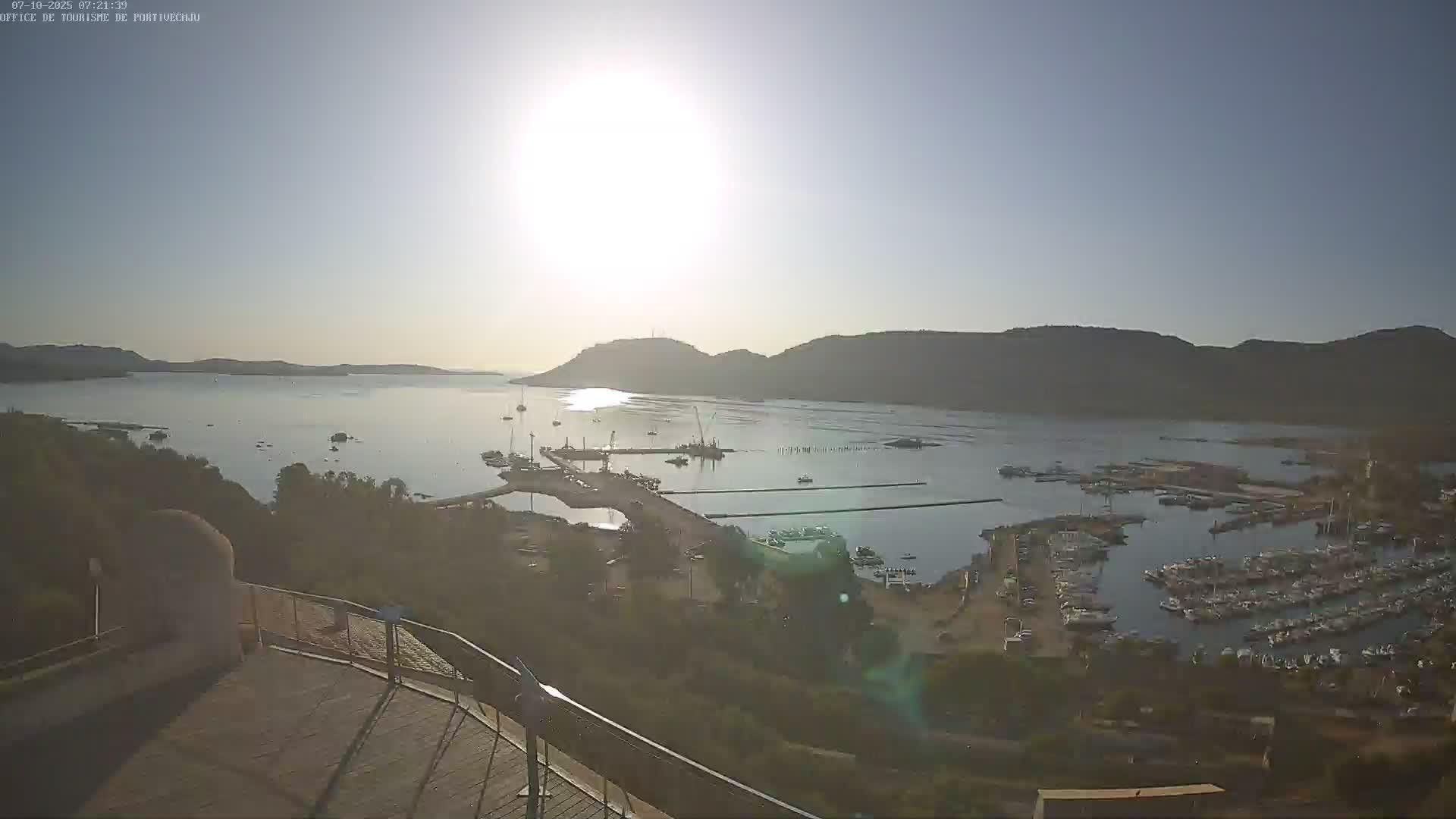 webcam de Barcaggio en Corse météopassion