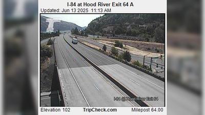 Hood River: I-84 at - Exit 64 A