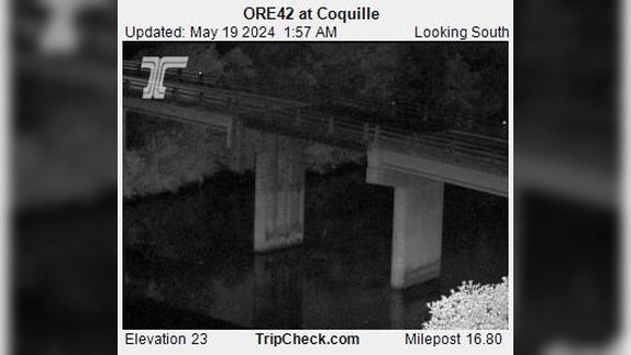Traffic Cam Coquille: ORE42 at