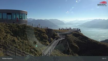 Brülisau: Hoher Kasten, Drehrestaurant