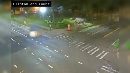Traffic Cam Rochester: Clinton Ave at Court St