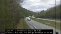 Lake George › South: I-87 Southbound at Prospect Mtn Hwy - Day time