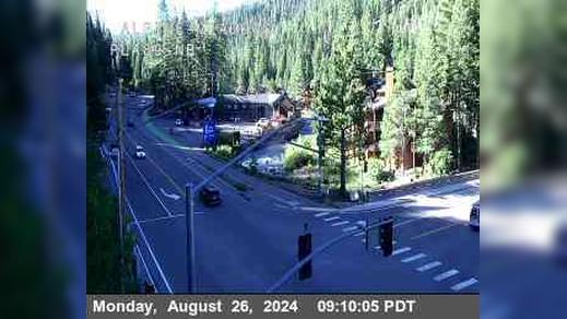 Traffic Cam Tahoe City: Hwy 89 at Alpine Meadows