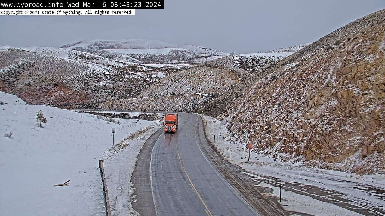 Traffic Cam Lincoln › West: Nugget Canyon - WEST