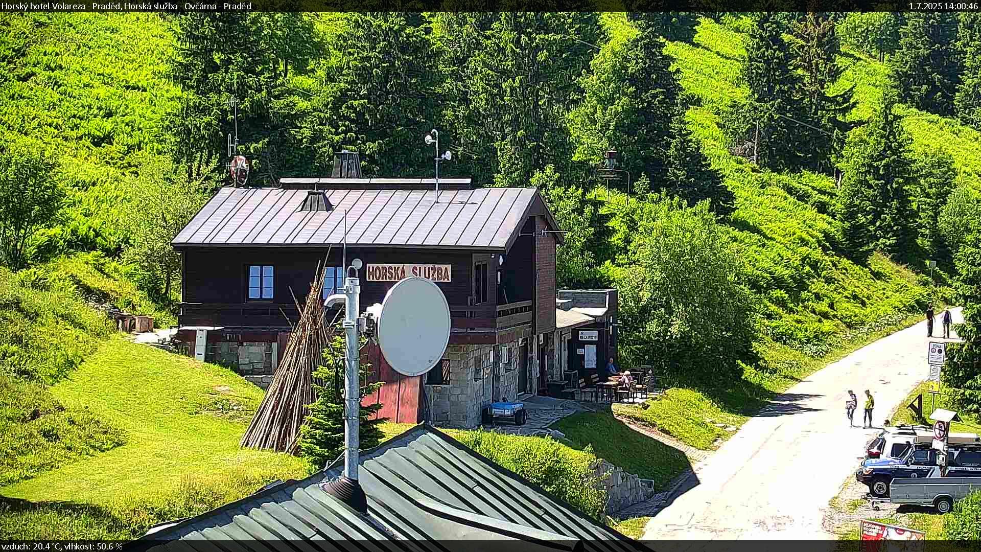 Mala Moravka: Horský hotel Volareza - Praděd - Horská služba - Ovčárna