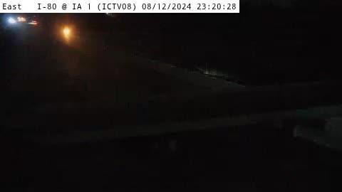 Traffic Cam Iowa City: IC - I-80 @ IA 1 (08)