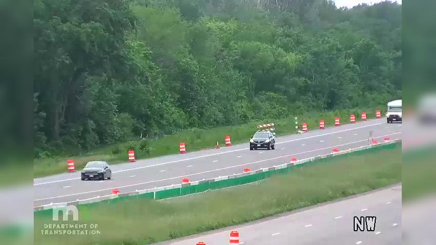 Traffic Cam Monticello: I-94 WB E of Co Rd 18 (MP 197)