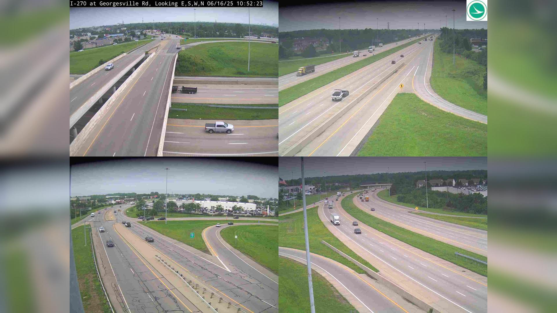 Traffic Cam Columbus: I-270 at Georgesville Rd