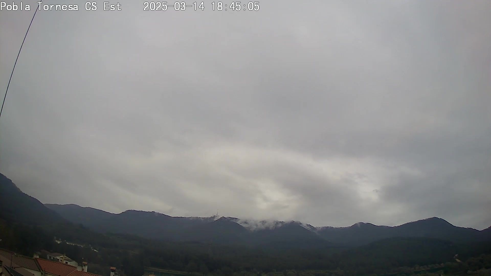 Traffic Cam la Pobla Tornesa › East: Desert de les Palmes