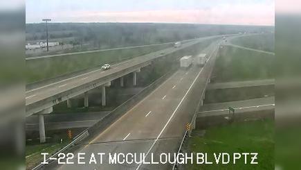 Traffic Cam Tupelo: I-22 at McCullough Blvd