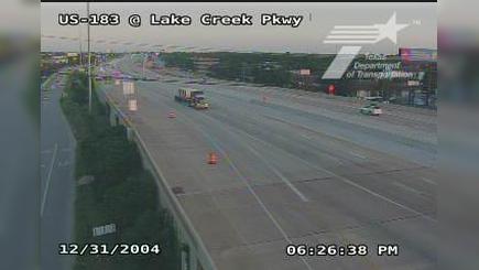 Traffic Cam Austin › North: US-183 @ Lakecreek Pkwy