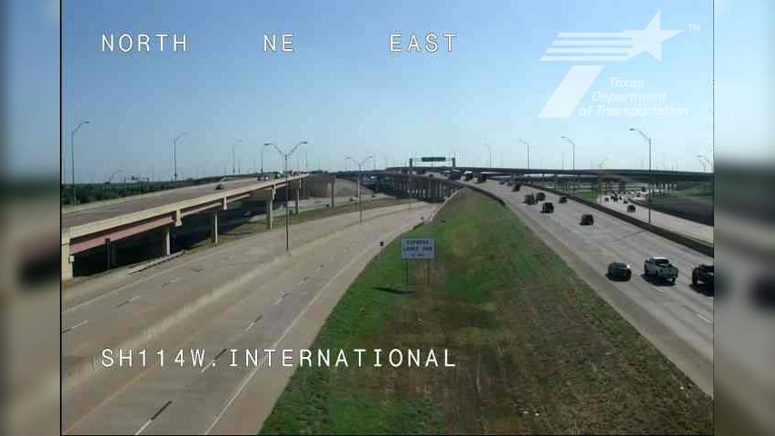 Traffic Cam Grapevine › East: SH 114 @ West International