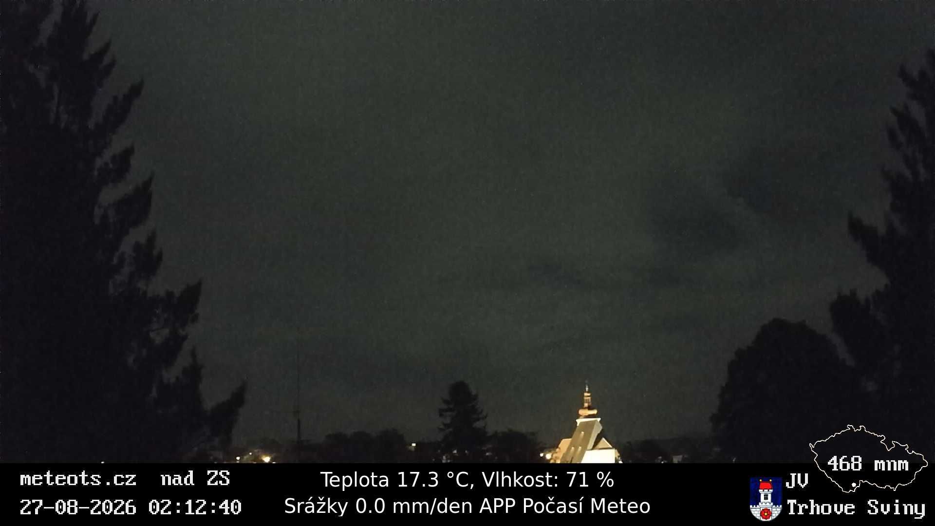 Traffic Cam Trhove Sviny › South-East