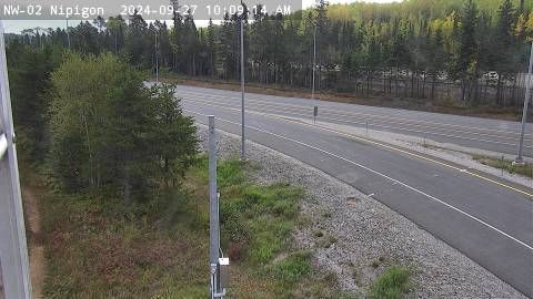 Traffic Cam Nipigon Township: Highway 17 at Highway