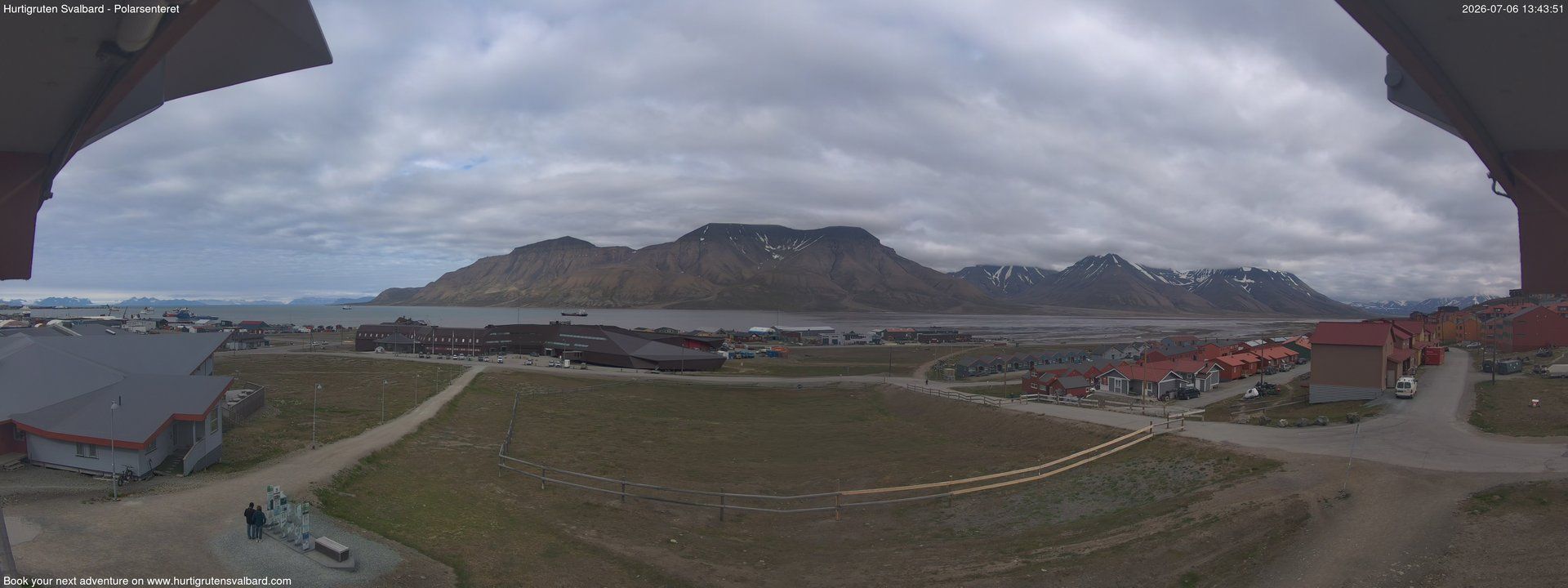Longyearbyen during daytime