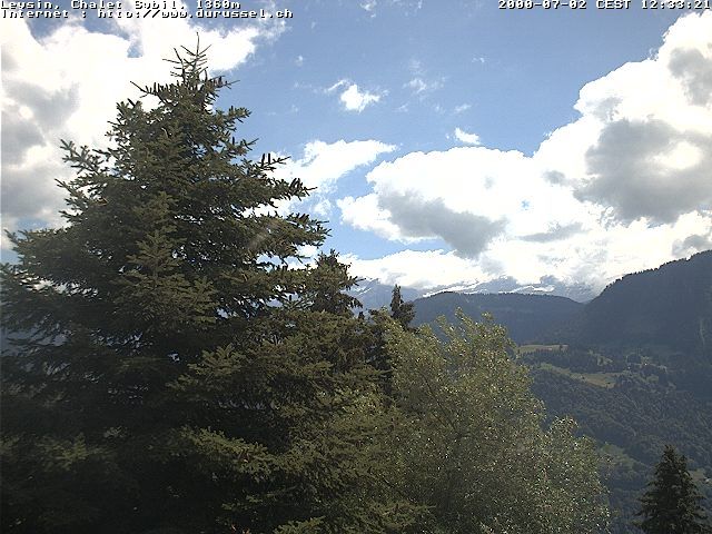 Leysin: Chalet Sybil, CH-1854 - vue en direction de l'est