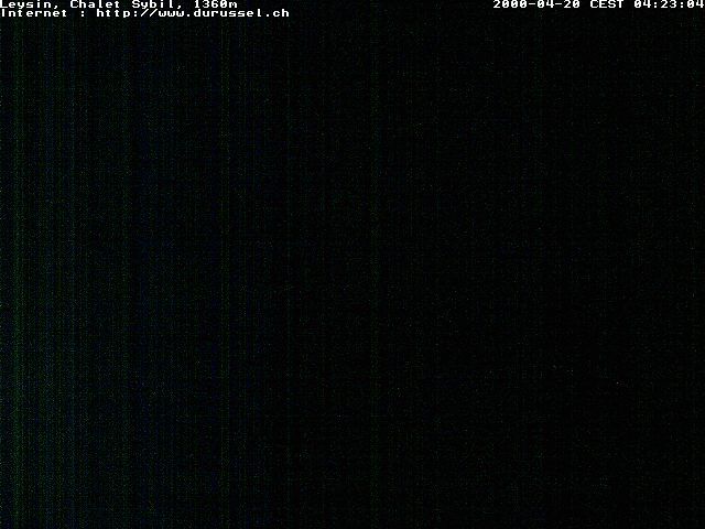 Leysin: Chalet Sybil, CH-1854 - vue en direction de l'est