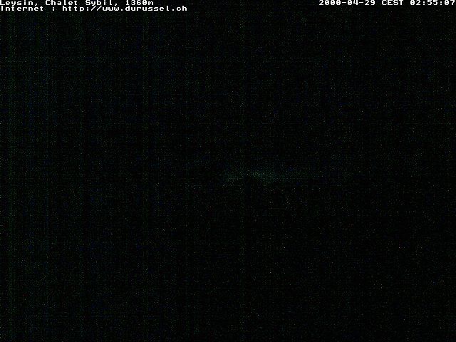 Leysin: Chalet Sybil, CH-1854 - vue en direction de l'est