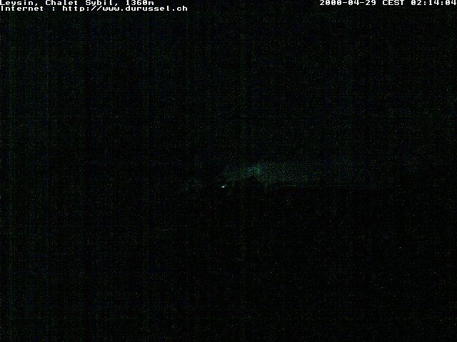 Leysin: Chalet Sybil, CH-1854 - vue en direction de l'est