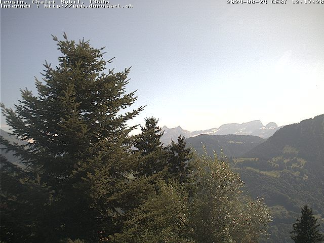 Leysin: Chalet Sybil, CH-1854 - vue en direction de l'est